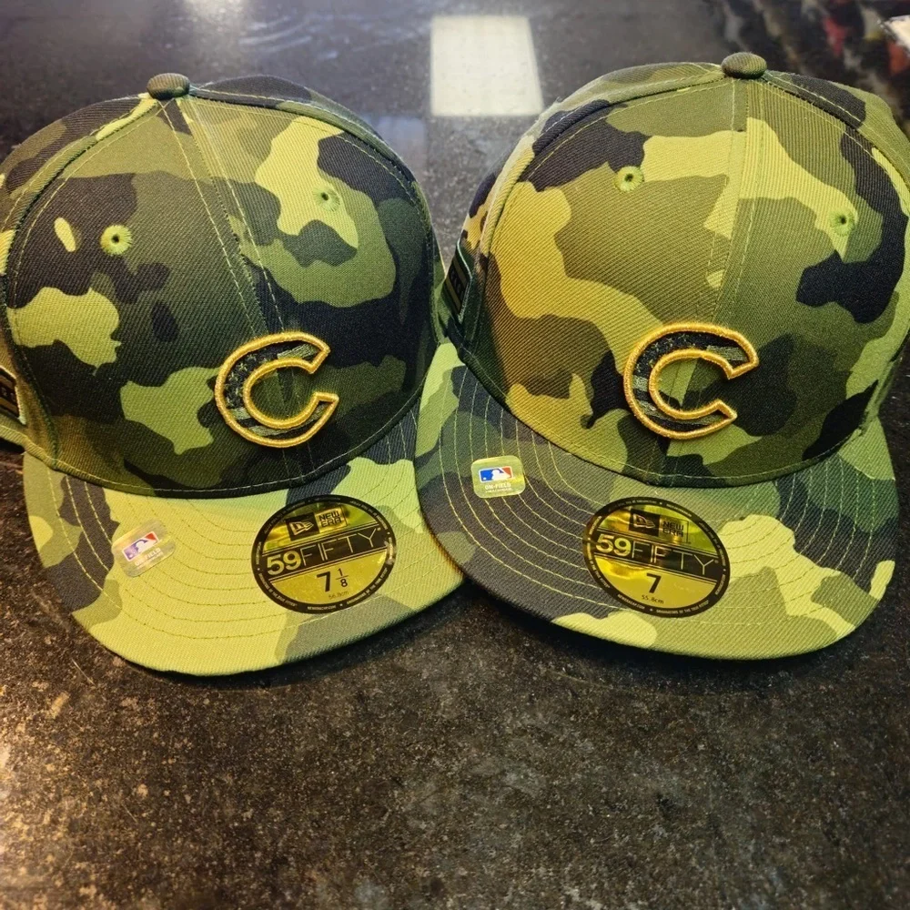Sz Various Fitted cap camo Chicago Cubs